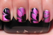 water-marble-nails-ideas