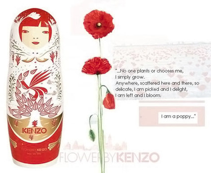 kenzo flower matrioska