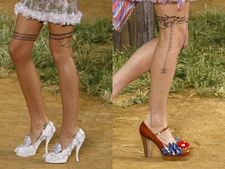 Tattoo Chanel p/e 2010