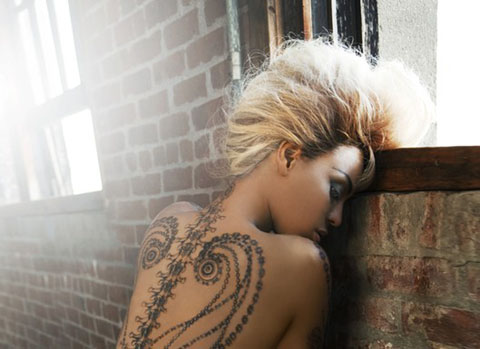 Beyonce Dereon tatuaggi