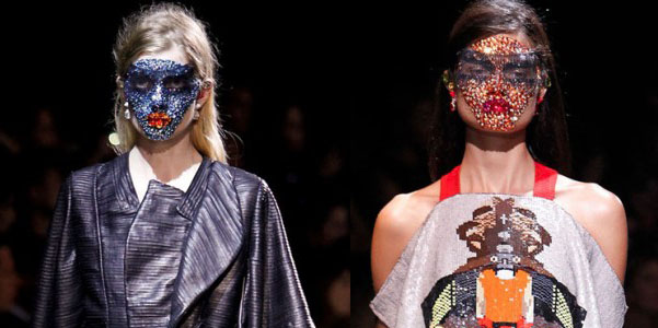 maschere glitter Givenchy