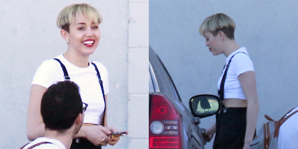 nuovo taglio capelli Miley Cyrus
