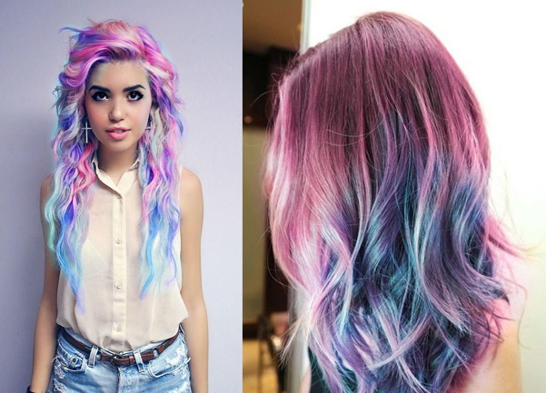unicorn hair capelli colorati